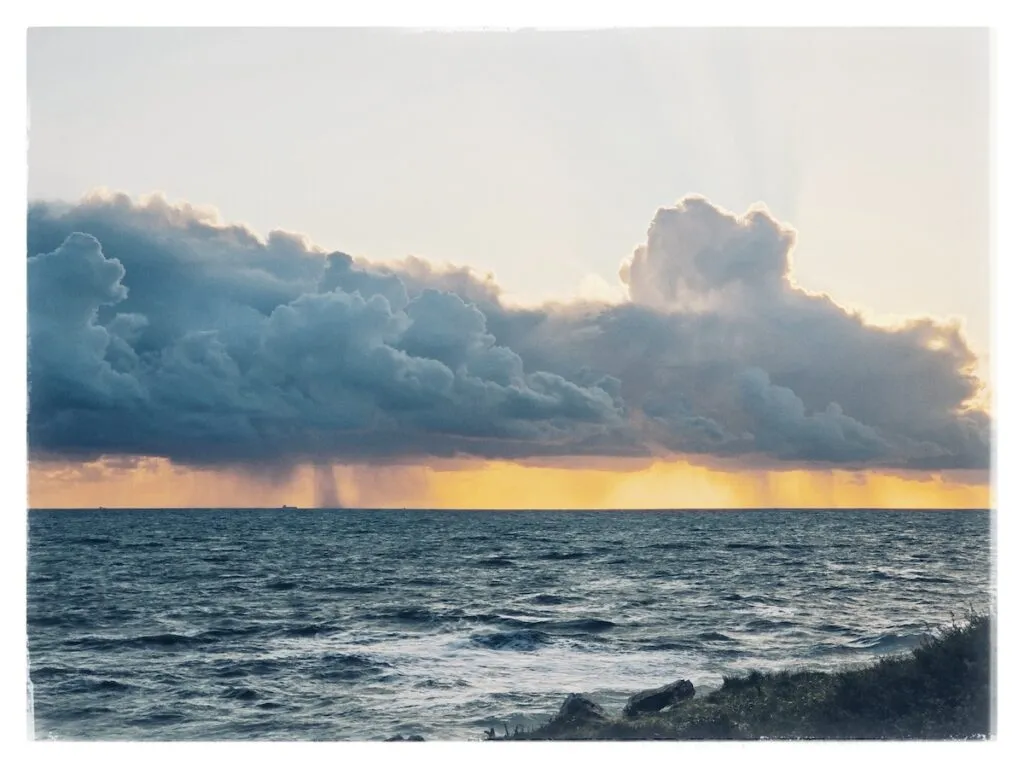západ slunce na cabo de trafalgar