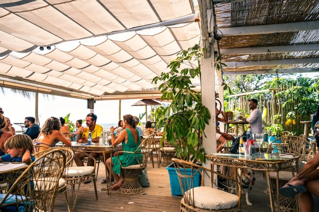 plážový bar v el palmar