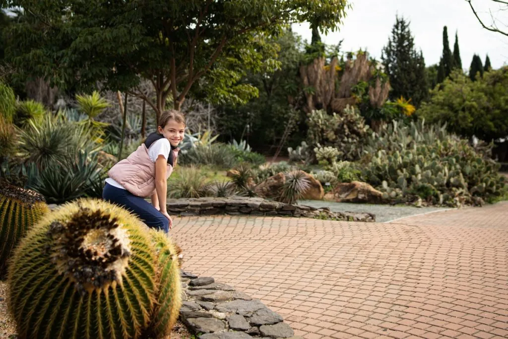 kaktusová zahrada benalmádena andalusie